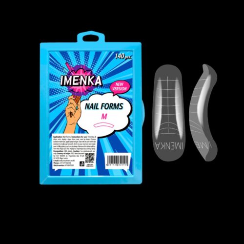Nail Forms `M` New Version 2 140 pcs