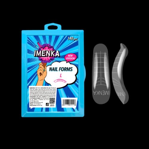 Nail Forms Imenka "L" New Version 2 140 pcs