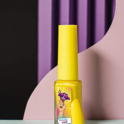 Stamping polish Imenka 007 Yellow, 6ml