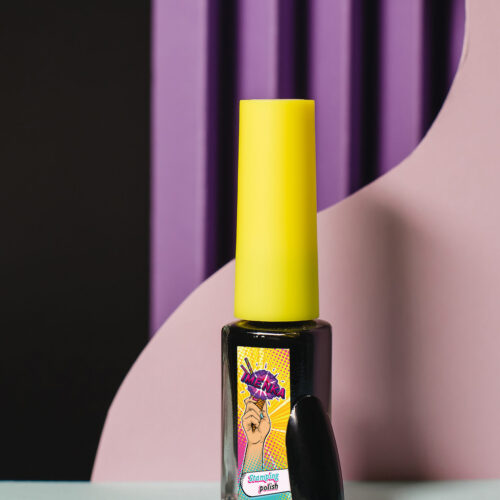 Stamping polish Imenka 002 Black, 6ml