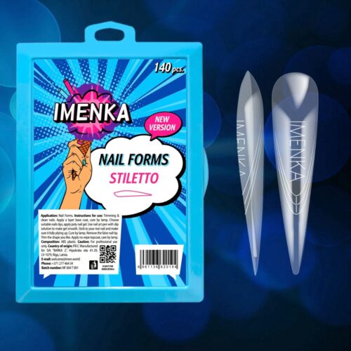 Nail Forms `Stiletto` New Version 2 140 pcs